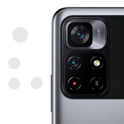 Защитная пленка на камеру для Xiaomi Poco M4 Pro 5G Epik Camera Series Прозрачный
