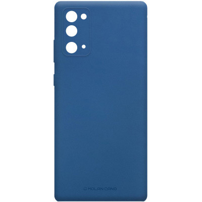 Чехол для Samsung Galaxy Note 20 Molan Cano Smooth Синий