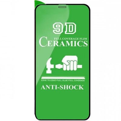 Гидрогелевая пленка для iPhone 12/12 Pro TTech Ceramics 9D Черный