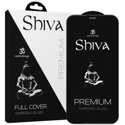 Защитное стекло для iPhone 12 Pro Max Shiva 3D Full Series Черный