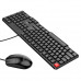 Комплект игровая клавиатура + мышь Hoco GM16 Черный