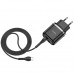 Сетевое зарядное (СЗУ) Hoco N4 (2USB/2.4A) + кабель microUSB Черный