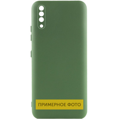 Чехол для Xiaomi Redmi Note 8T Lakshmi Silicone Cover Full Camera (A) Зеленый/Dark green