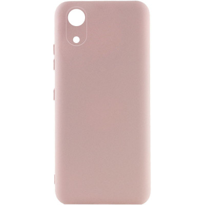 Чехол для Samsung Galaxy A03 Core Lakshmi Silicone Cover Full Camera (A) Розовый/Pink Sand