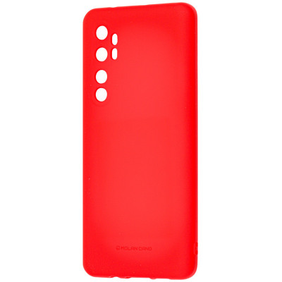 Чехол для Xiaomi Mi Note 10 Lite Molan Cano Smooth Красный