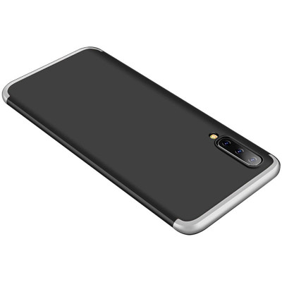Чехол для Samsung Galaxy A50 (A505F)/A50s/A30s GKK LikGus 360 Черный/Серебряный