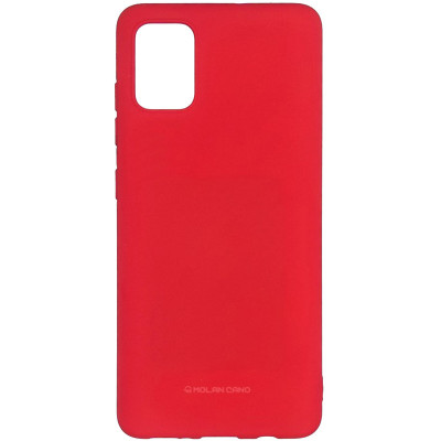 Чехол для Samsung Galaxy A02s Molan Cano Smooth Красный