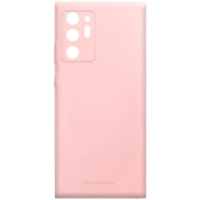 Чехол для Samsung Galaxy Note 20 Ultra Molan Cano Smooth Розовый