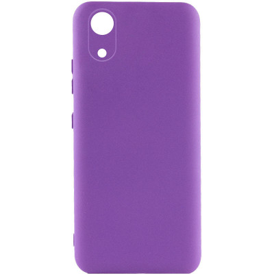 Чехол для Samsung Galaxy A03 Core Lakshmi Silicone Cover Full Camera (A) Фиолетовый/Purple