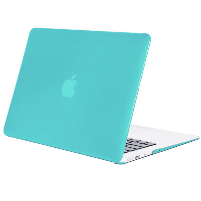 Чехол-накладка для Apple MacBook Air 13" (A1932/2018) Epik Matte Shell Бирюзовый/Tiffany blue