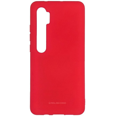 Чехол для Xiaomi Mi Note 10/Note 10 Pro/Mi CC9 Pro Molan Cano Smooth Красный