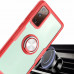 Чехол для Samsung Galaxy Note 20 Deen CrystalRing Бесцветный/Красный