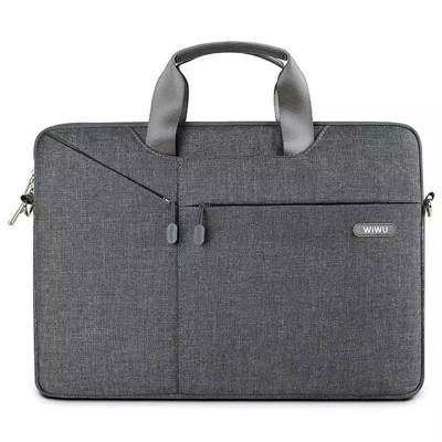 Сумка для ноутбука 15.4" WIWU Gent Business handbag Серый