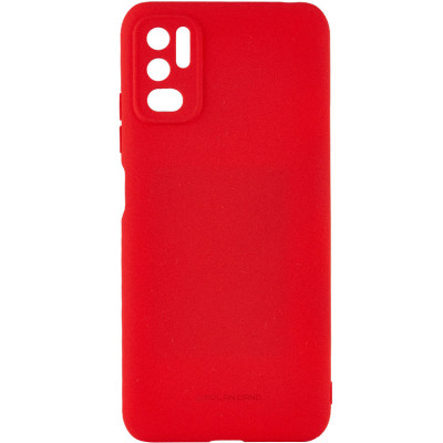 Чехол для Xiaomi Redmi Note 10 5G/Poco M3 Pro Molan Cano Smooth Красный