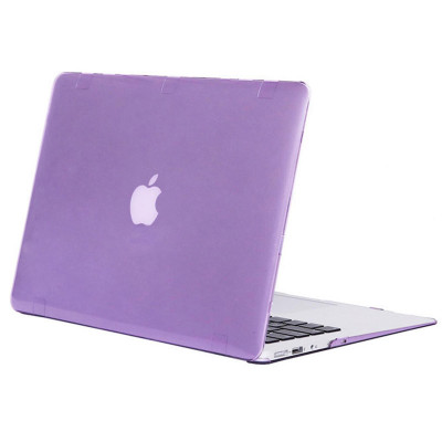Чехол-накладка для Apple MacBook Pro 16" (A2141/2019) Epik Matte Shell Series Фиолетовый/Purple