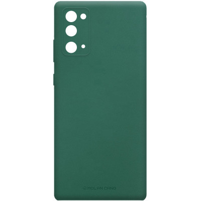 Чехол для Samsung Galaxy Note 20 Molan Cano Smooth Зеленый