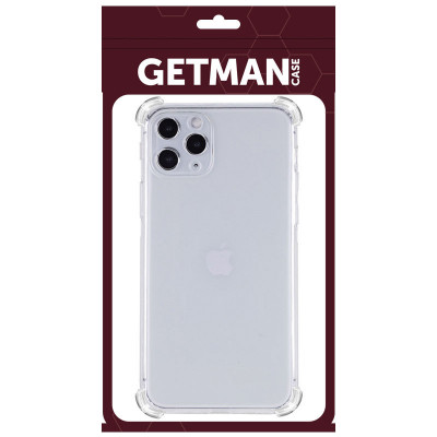 Чехол-накладка для iPhone 13 Pro Max GETMAN Ease Series Прозрачный