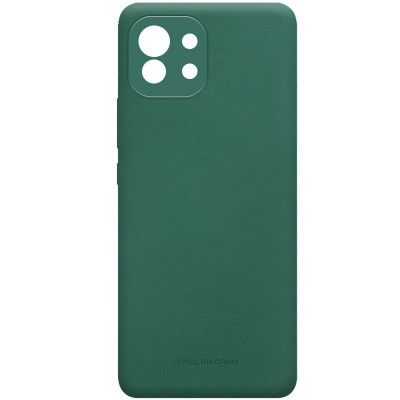 Чехол для Xiaomi Mi 11 Molan Cano Smooth Зеленый