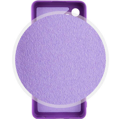 Чехол для Samsung Galaxy A32 4G Lakshmi Silicone Cover Full Camera (A) Фиолетовый/Purple