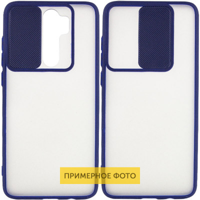 Чехол-накладка для Samsung Galaxy A30s (A307)/A50 (A505)/A50s (A507) Epik Camshield Series Синий