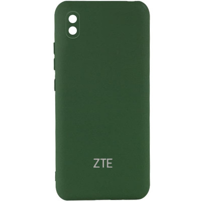 Чехол-накладка для ZTE Blade A3 (2020) Epik My Color Full Camera (A) Series Зеленый/Dark green