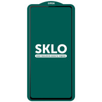 Защитное стекло для Samsung Galaxy S21 FE SKLO 5D (full glue) (тех.пак) Черный