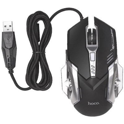 Комплект игровая клавиатура + мышь Hoco GM12 (English version) Черный