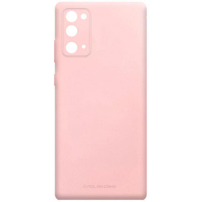Чехол для Samsung Galaxy Note 20 Molan Cano Smooth Розовый