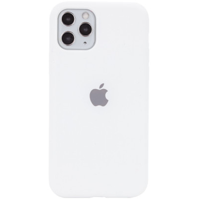 Чехол-накладка для iPhone 11 Pro Max Epik Silicone Case Full Series (AA) Белый/White