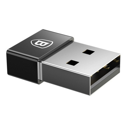 Переходник Baseus Exquisite USB Male to Type-C Female (CATJQ-A01)