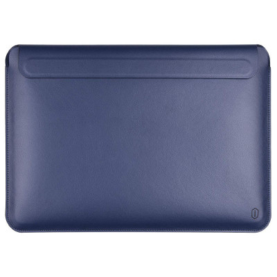 Чехол с подставкой 15.4" WIWU SKIN PRO Portable Stand Sleeve Синий