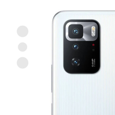 Защитная пленка на камеру для Xiaomi Redmi Note 10 Pro 5G/Poco X3 GT Epik Camera Series Прозрачный