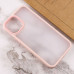 Чехол-накладка для iPhone 13 Epik Metal Buttons Series Розовый