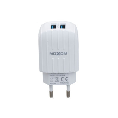 Сетевое зарядное Moxom KH-48 Micro Белый