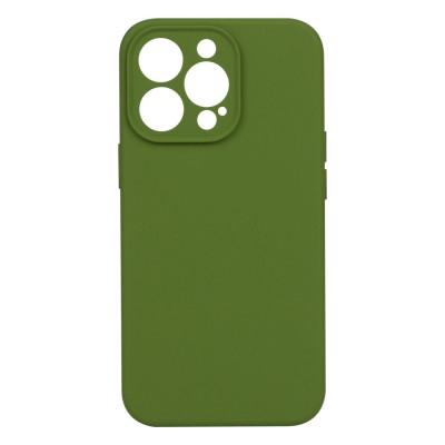 Чехол-накладка для iPhone 13 Pro TTech Soft Touch Full Series Army green