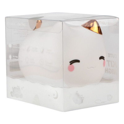 Ночник Baseus Cute Series Kitty Silicone Night light DGAM-A Цвет Белый, 02