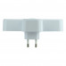 Сетевой переходник с ночником LDNIO SC2311 2 port/1PD/1 QC 3.0/1 USB/ 2 PSocket/ Led lamp Белый