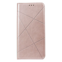 Чехол-книжка для Realme 8 TTech Business Leather Розовый