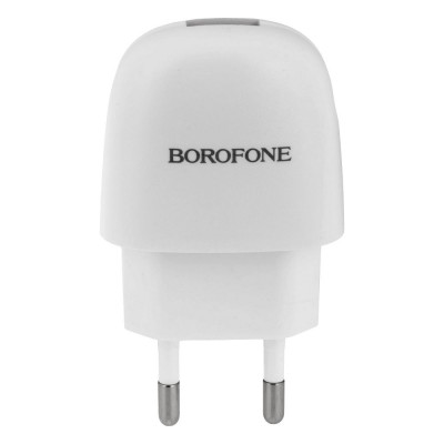 Сетевое зарядное (СЗУ) Borofone BA49A Micro 2.1A Белый