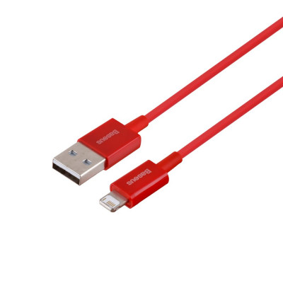 Кабель Lightning для iPhone Baseus 2.4A 2m CALYS-C Красный