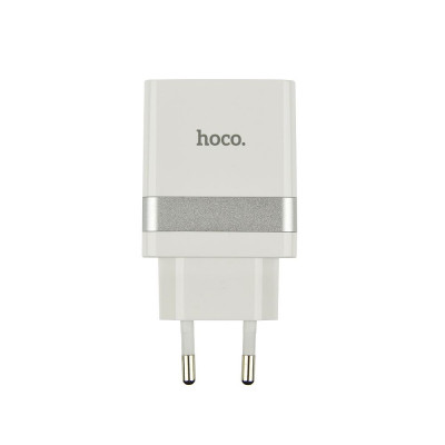 Сетевое зарядное (СЗУ) Устройство Hoco N21 Topspeed PD30W+QC3.0 Type-C to iP Белый