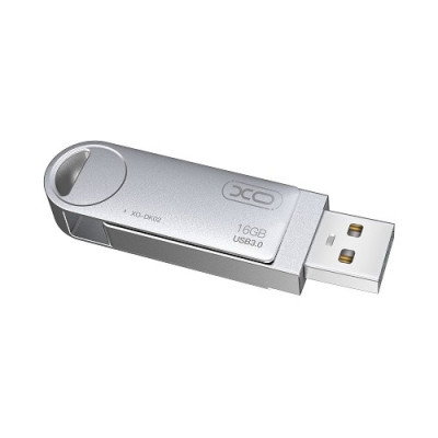 Флешка (флеш память USB) XO DK02 USB 3.0 32 GB Стальной