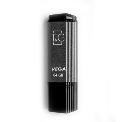 Флешка (флеш память USB) T&G 64 GB Vega 121 Стальной