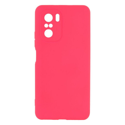 Чехол-накладка для Xiaomi Poco F3 TTech Soft Touch Full Frame Series 38Shiny Pink