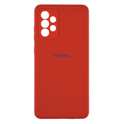 Чехол-накладка для Samsung A72 (A725) TTech Soft Touch Full with frame Series Красный
