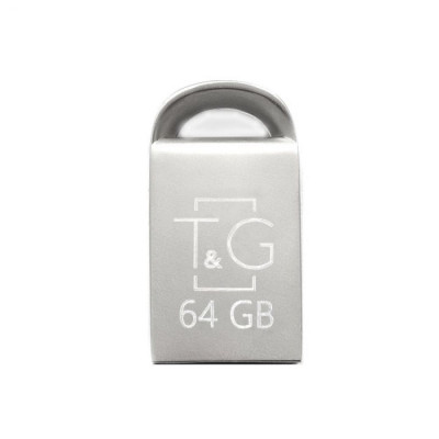 Флешка (флеш память USB) T&G 64 GB Metal 107 Стальной