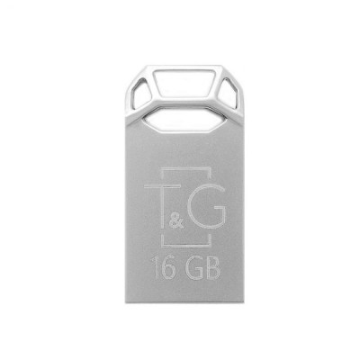 Флешка (флеш память USB) T&G 16 GB Metal 110 Стальной