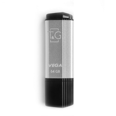 Флешка (флеш память USB) T&G 64 GB Vega 121 Серый