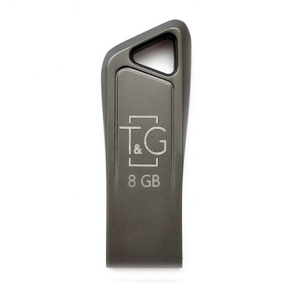 Флешка (флеш память USB) T&G 8 GB Metal 114 Черный