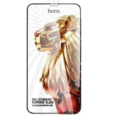 Защитное стекло для Apple iPhone 14 Pro Hoco G10 HD Anti-static Черный